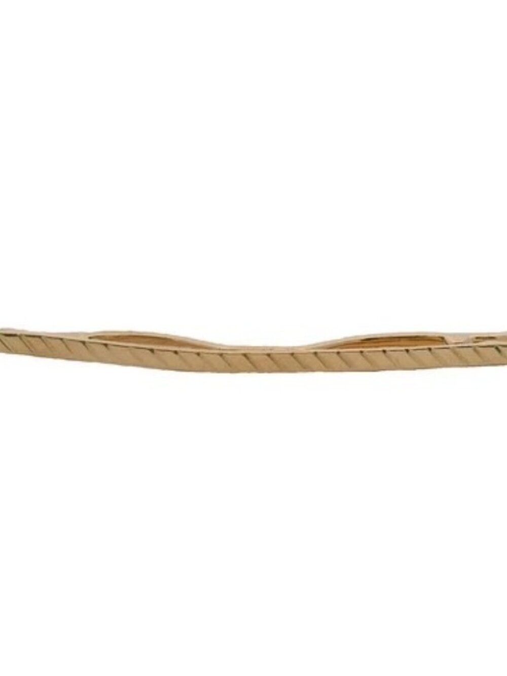 Rare Vintage Tiffany & Co Larter & Sons Collab 14kt Yellow Gold Shirt Collar Bar